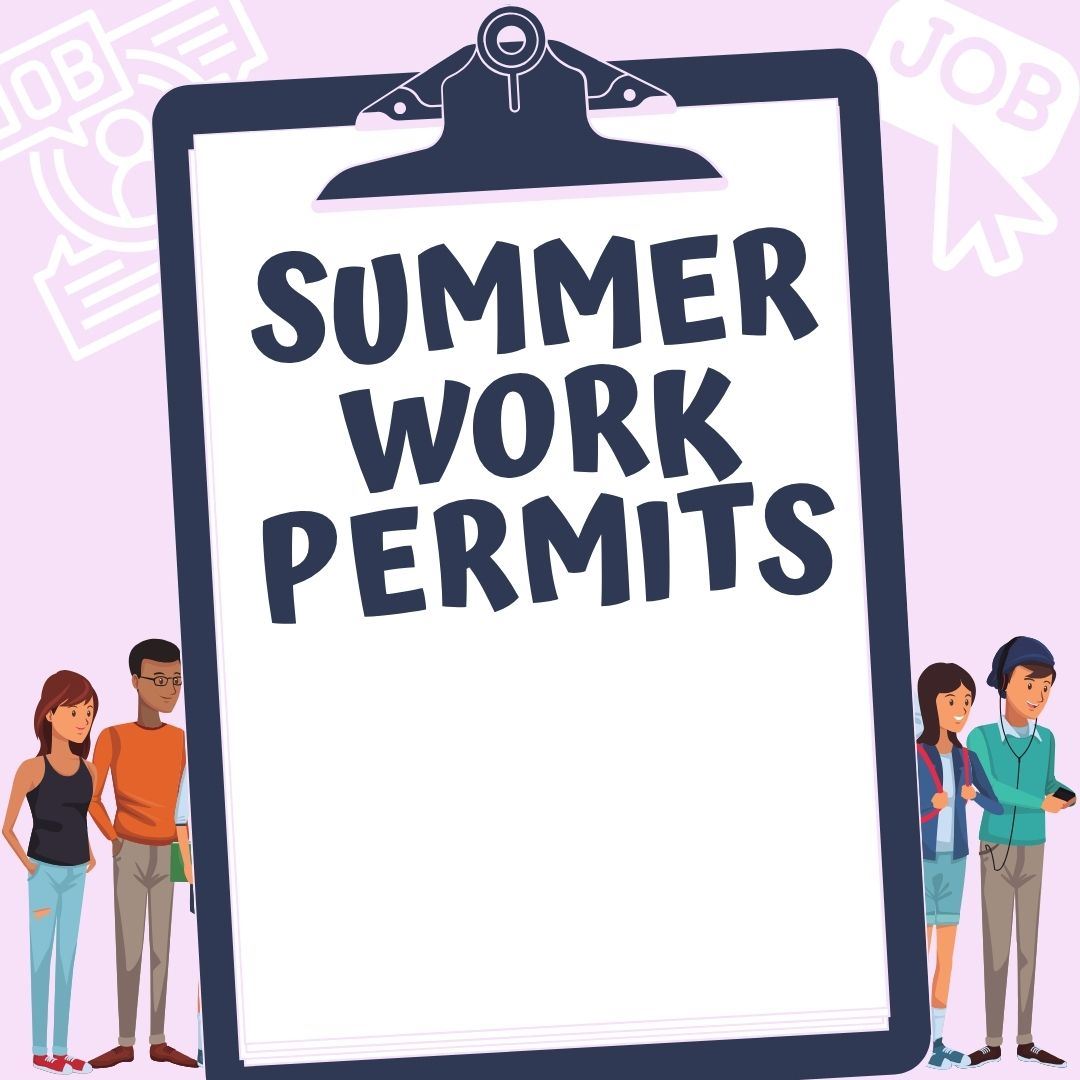  Summer Work Permit Information